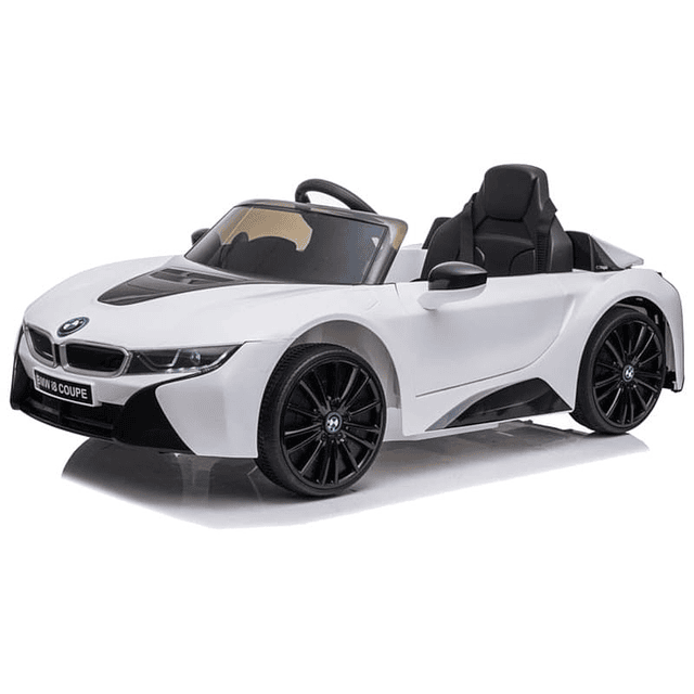 BMW i8 JE1001 6V White With License - Electric Car for Kids