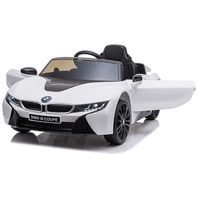 BMW i8 JE1001 6V White With License - Electric Car for Kids