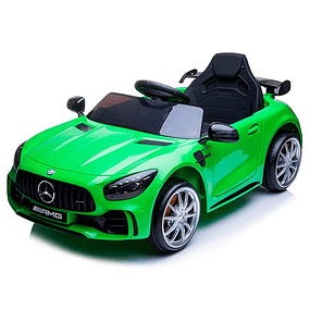 Mercedes Benz GTR AMG 12V - Coche Teledirigido para Niños - Verde