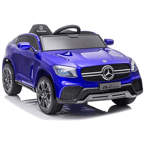 Mercedes GLC COUPE 12V Blue With License - Electric Car for Kids