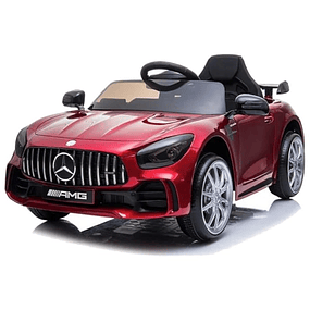 Mercedes Benz GTR AMG 12V Rojo Con Licencia - Coche Teledirigido para Niños