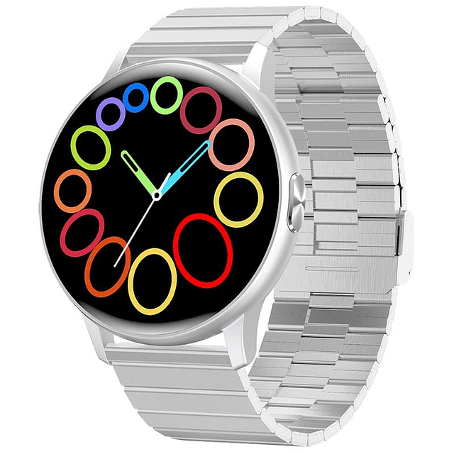 LEMFO LF28 White Silicone Wristband - Smart Watch