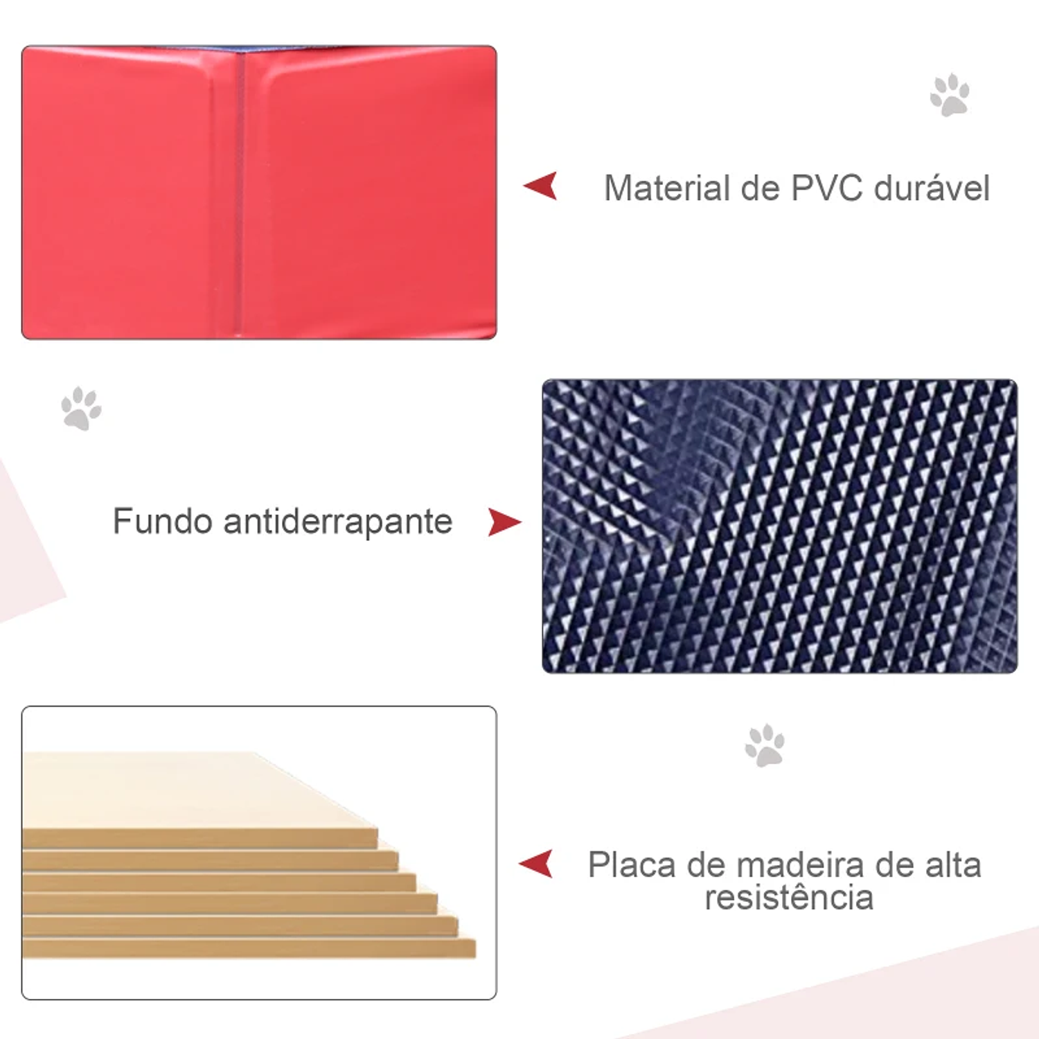 Piscina Dobrável para Cães Ø120x30 cm Banheira Portátil para Animais de Estimação PVC Antiderrapante Usos Múltiplos Interior e Exterior  6