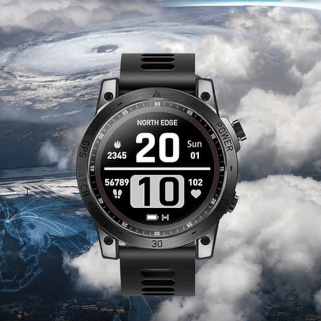 North Edge Crossfit 3 Black - Smart Watch