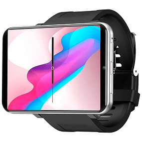 LEMFO LEM T 1GB/16GB - Smartwatch 4G - Relógio inteligente - Prateado