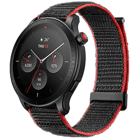 Amazfit GTR 4 Negro - Reloj inteligente - Gris