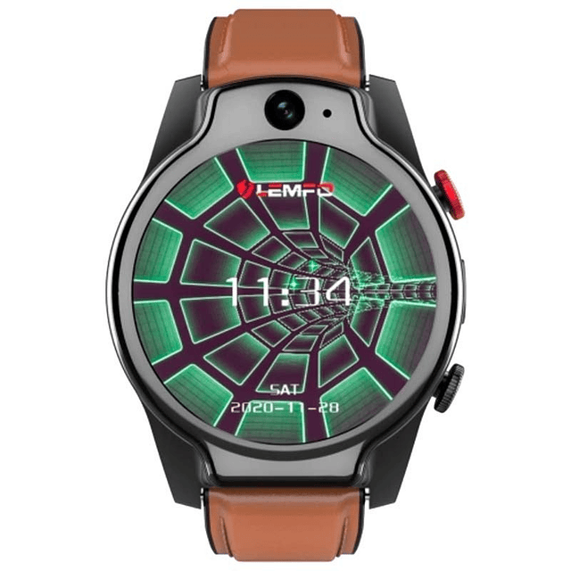 LEMFO LEM14 4GB/64GB 4G Brown - Smart Watch