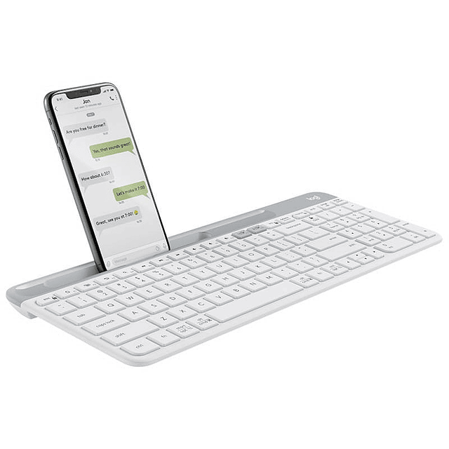 Logitech K580 Wireless Membrane Keyboard White EN Layout