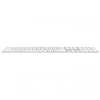 Teclado de membrana sem fio Apple Magic Keyboard com Touch ID e teclado numérico Prata