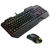 Kit de teclado y mouse de membrana USB Krom Krusher RGB - 6400 DPI