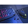 Membrane Keyboard Kit + Gaming Mouse + G-LAB Helium USB Headphones with RGB LED Light - 3200 DPI