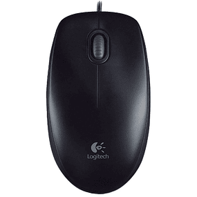 Logitech Mouse B100 Black - 800 DPI