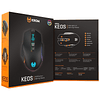 Ratón Gaming Krom Keos RGB Negro - 6400 DPI