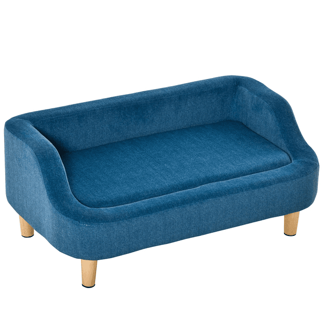 Pet Sofa Upholstered in Velvet Sofa Bed