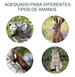 Armadilha para Animais Vivos Dobrável 81x26x34,5 cm Gaiola de Captura com Porta e Alça para Coelhos Roedores Prata - Thumbnail 4