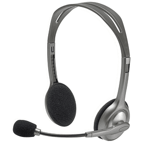 Logitech H110 Silver Headphones