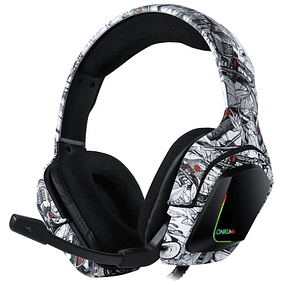 ONIKUMA K20 Blanco Camuflaje - Auriculares Gaming