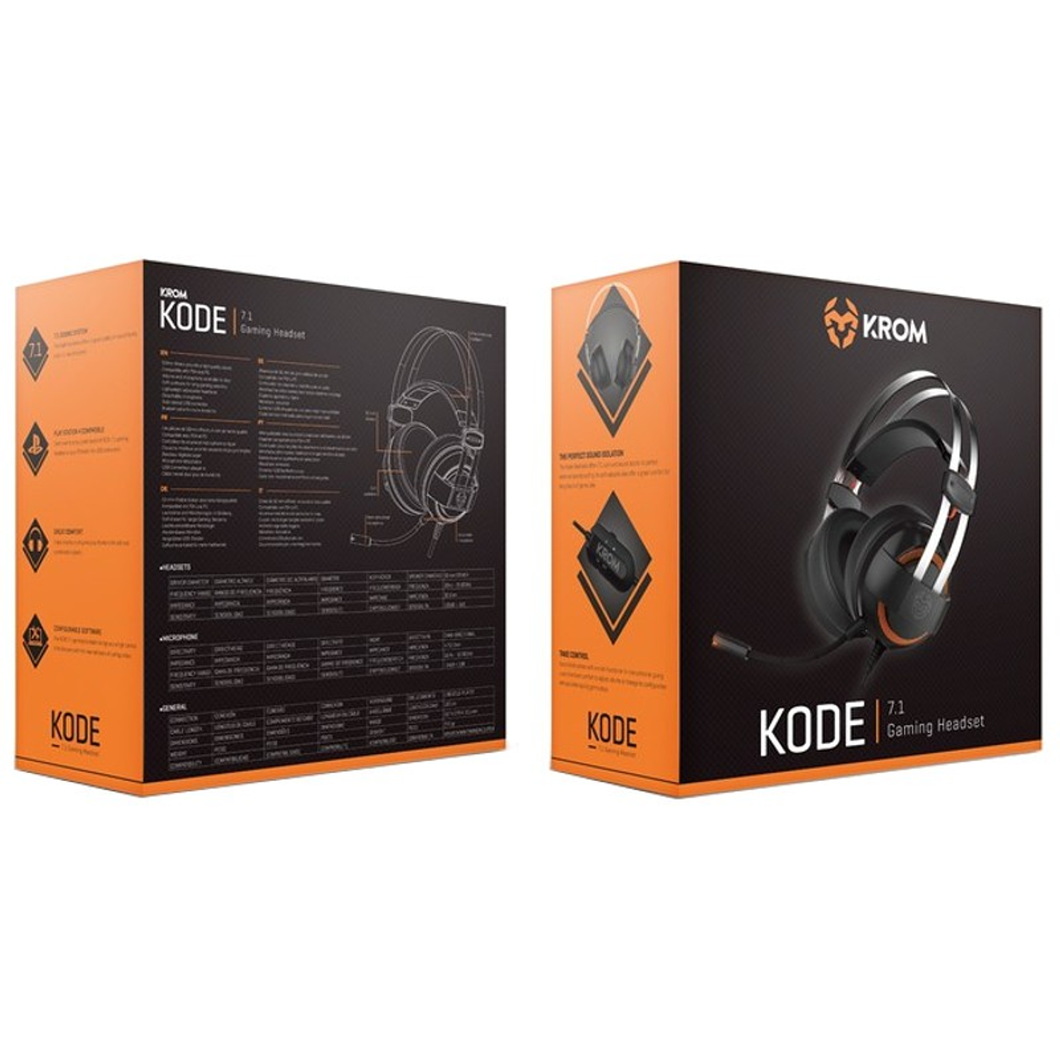 Krom Kode Gaming 7.1 Virtual 6