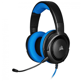 Corsair HS35 Negro y Azul - Auriculares Gaming