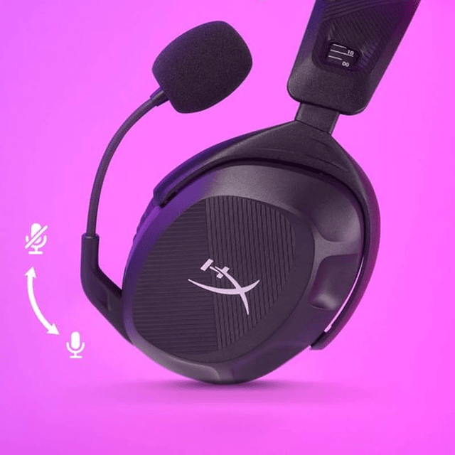 HyperX Audio Stinger 2 Inalámbrico Negro - Auriculares para juegos