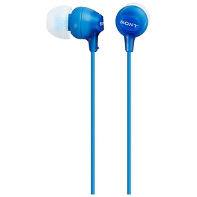 Auriculares con micrófono violeta Sony MDR-EX15AP