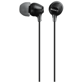 Auriculares con micrófono violeta Sony MDR-EX15AP - Negro