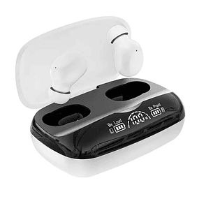 TG03 TWS Bluetooth Negro - Auriculares In-Ear - Blanco