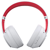 Super EQ S1 White and Red - Bluetooth Headphones