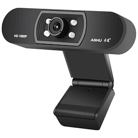 Ashu H800 FullHD Webcam with Microphone