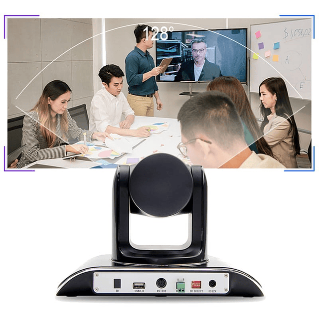 Tenveo VHD3U Zoom 3X Cámara de videoconferencia profesional 1080p PTZ USB