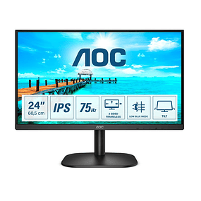 AOC 24B2XH Monitor 23.8" Full HD LED Black