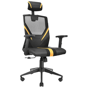 Cadeira Gaming Mars Gaming MGC-ERGO - Amarelo