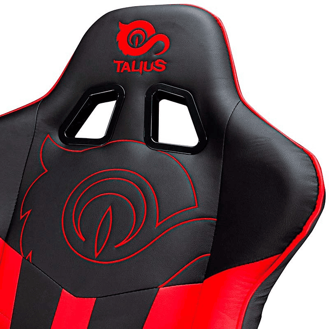 Silla Gaming Talius Viper Negro/Rojo