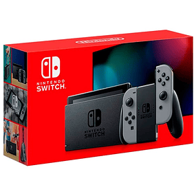 Nintendo Switch Azul Neón/Rojo Neón - Modelo 2019 - Gris