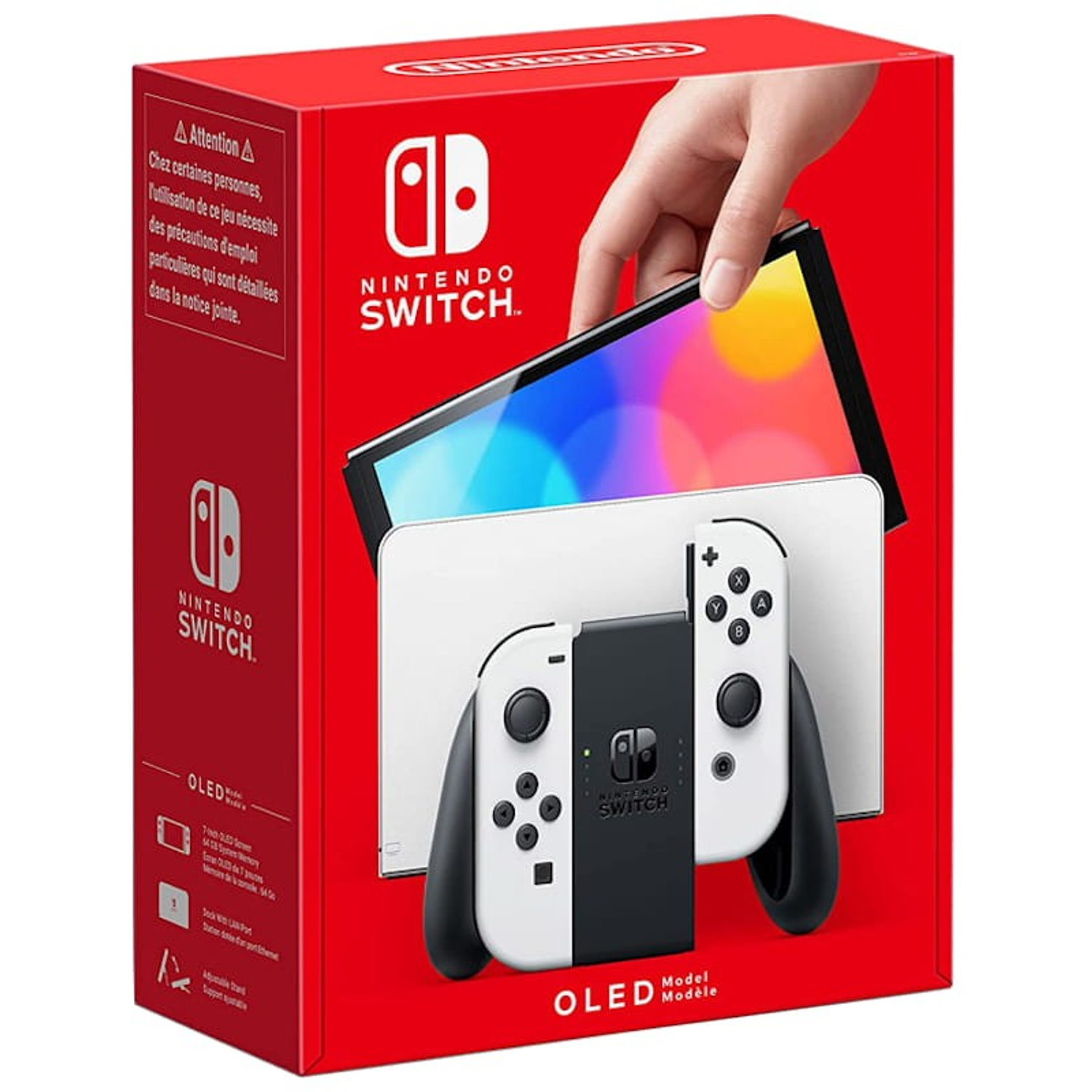 Nintendo Switch Azul Neón/Vermelho Neón - Modelo OLED 6