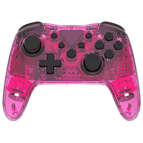 Gamepad Powergaming NS015 Crystal RGB Lights - pink