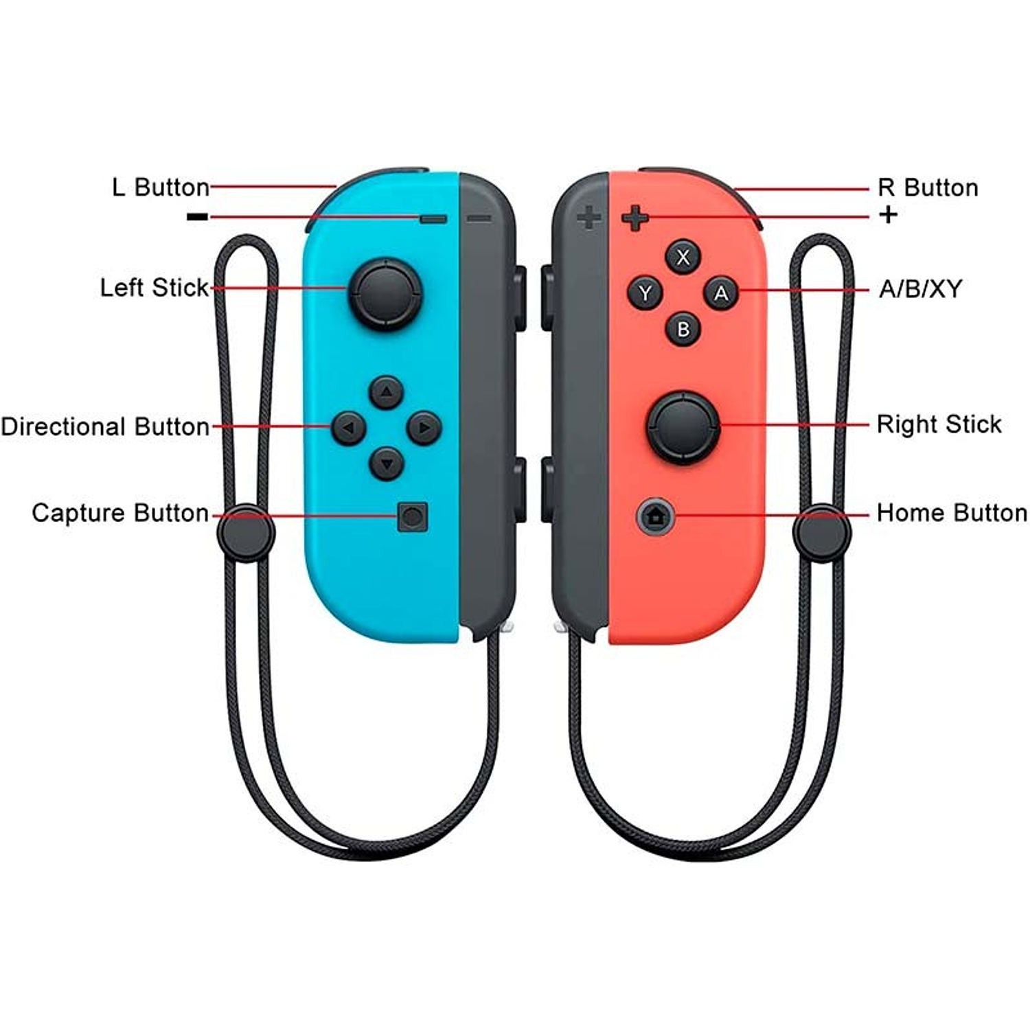 Joy-Con Set Left/Right Controller Nintendo Switch Compatible 6