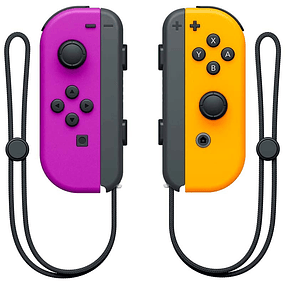 Joy-Con Set Mando izquierdo/derecho Compatible con Nintendo Switch - naranja violeta