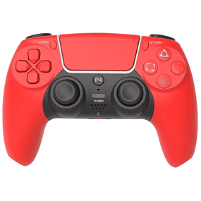Comando PS4 Powergaming P4 - Vermelho