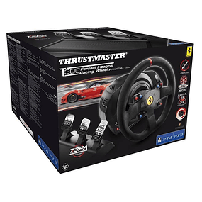 Thrustmaster T300 Ferrari Integral Racing Wheel Alcantara Edition Volante + Pedais PC PS4 PS5