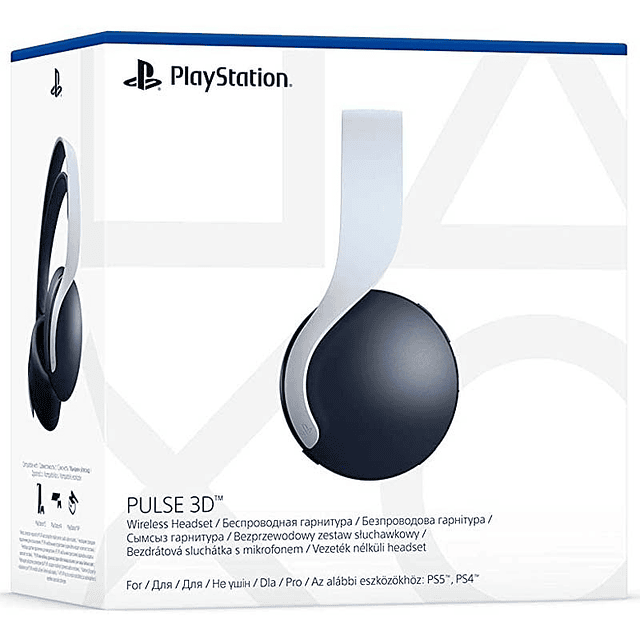 Sony Pulse 3D Blanco Playstation 5 - Auriculares Inalámbricos