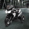 Motocicleta eléctrica infantil con triciclo de 3 ruedas para niños mayores de 3 años con batería recargable de 6V Funciones musicales Bocina Faros 86x42x52cm