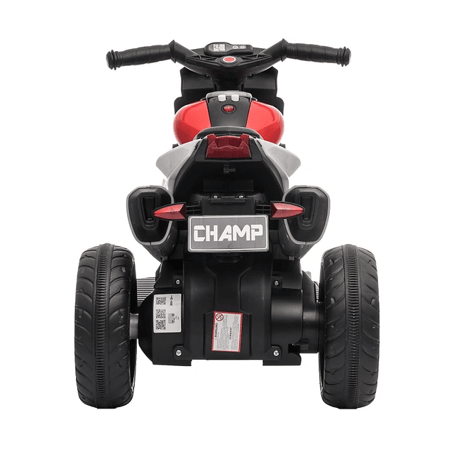 Motocicleta Elétrica Infantil com 3 Rodas para Crianças acim