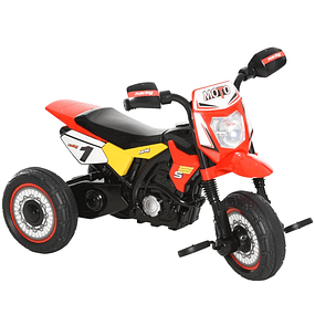 Children's motorcycle for children over 18 months with 3 wheels Music and headlight 71x40x51 cm