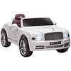 Carro Elétrico Bentley Mulsanne 12V com 2 Motores Farol Buzina Música USB e Abertura de Portas 3-5km/h 120x71x48cm