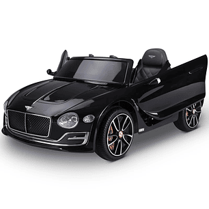 Carro elétrico infantil com licencia de Bentley GT para crianças acima de 3 anos com controle remoto 2 velocidades com faróis musica 108x60x43 cm