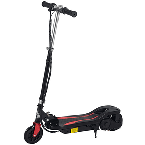 Foldable Electric Scooter Supports up to 50kg with Adjustable Height Electric Scooter with Start Switch and Brakes 75x36x82-93cm