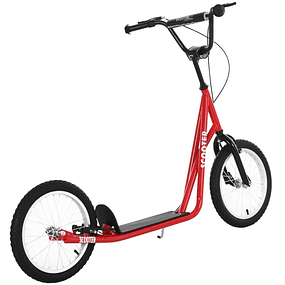 height adjustable scooter for children over 5 years old with brake tires