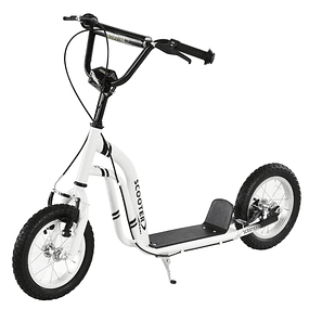 Scooter with adjustable height 2 Inflatable Tires for children over 5 years old
