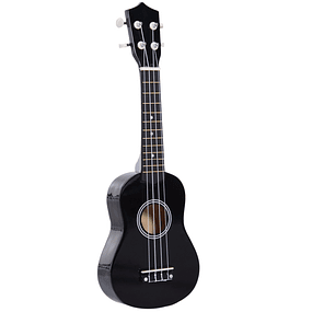 21 Inch Ukelele for Beginners with Nylon Strings 53x17.5x6.2cm